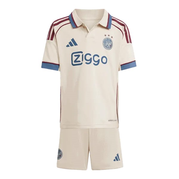 Camiseta Ajax 3ª Niño 2025/26
